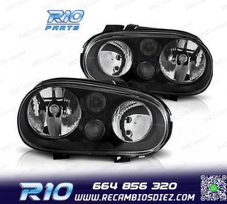 FAROS VOLKSWAGEN VW GOLF 4 NEGRO BLACK EDITION