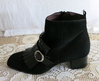 Botines Olivares de ante. Talla: 37