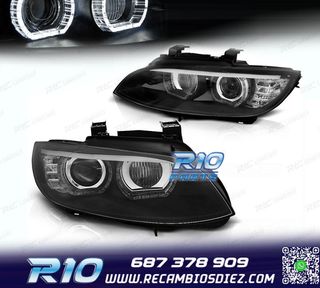 FAROS BMW E92 E93 06-10 XENON AFS OJOS ANGEL LED DLR FONDO N