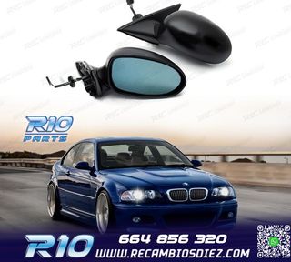 ESPEJOS RETROVISORES BMW E46 COUPE CABRIO ABATIBLES CALEFACT