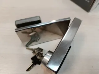 Cerradura SAG VCR Cristal Llave Puntos