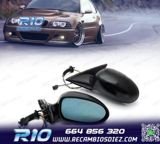 ESPEJOS RETROVISORES BMW E46 COUPE CABRIO ABATIBLES CALEFACT