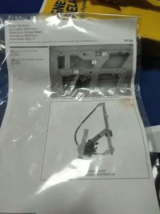 Elevalunas Eléctrico Fiat Uno