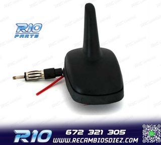 ANTENA ALETA DE TIBURÓN CON AMPLIFICADOR