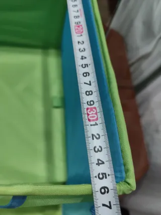 3 Cajas de tela plegables organizadoras