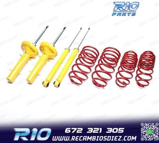 KIT SUSPENSIÓN DEPORTIVA PARA VOLKSWAGEN