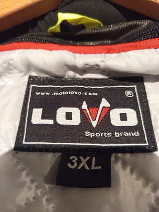 Chaqueta Moto Mujer Talla 3XL Negra y Rosa