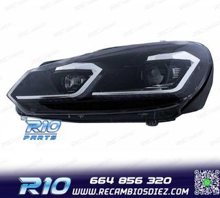 FAROS VOLKSWAGEN VW GOLF 6 08-13 LOOK SILVER GOLF 7 DINAMICO