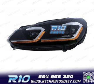 FAROS VOLKSWAGEN VW GOLF 6 08-13 LOOK SILVER GOLF 7 DINAMICO
