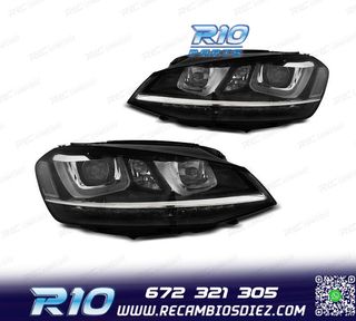FAROS PARA VOLKSWAGEN VW GOLF 7 12-17 LUZ DIURNA DINAMIC FON