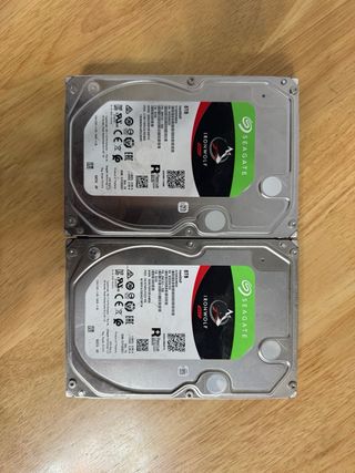 Seagate IronWolf 8TB NAS HDD x 2