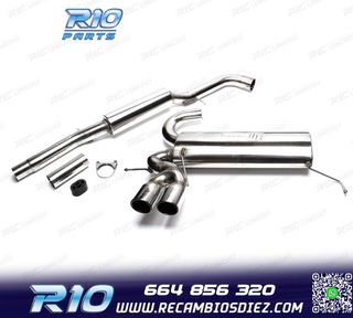 SILENCIOSO ESCAPE AUDI A3 8L 96-03 SIMPLE