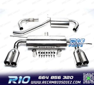 SILENCIOSO ESCAPE AUDI A3 8P 03-12 DOBLE