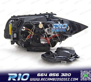 FAROS BMW E81 E87 E82 E88 OJOS ANGEL FONDO CROMO GRIS
