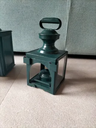 Faroles antiguos de tren