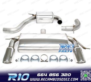 SILENCIOSO ESCAPE AUDI A3 8P 03-08