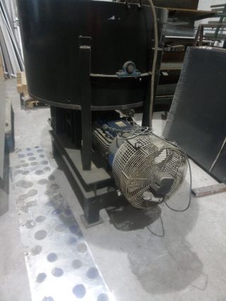 motor grúa torre con molino