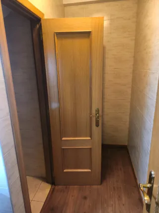 2 Puertas Madera 63x202 cm