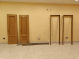 2 Puertas Madera 63x202 cm