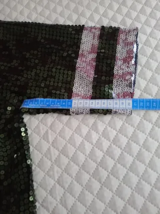 Vestido fiesta lentejuelas talla única