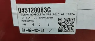 Cuerpo Mariposa Seat Ibiza