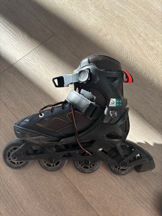 Patines en línea infantiles negros