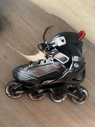 Patines en línea infantiles negros