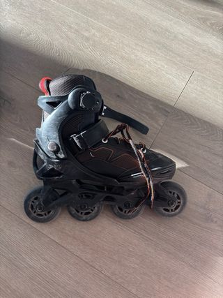 Patines en línea infantiles negros