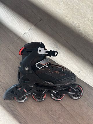 Patines en línea infantiles negros