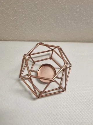 Set 4 Portacandele + Candela Pera