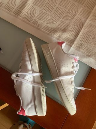 Zapatillas Adidas Advantage Base rosas mujer