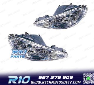 FAROS PEUGEOT 206 98-09 H7+H7
