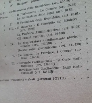 Costituzione della Repubblica Italiana 1951
