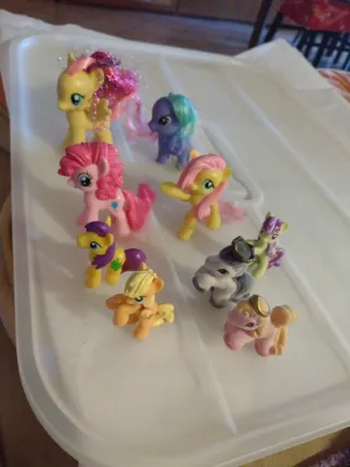 9 Mini Pony Giocattoli