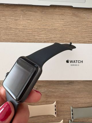 Apple Watch Negro y Rosa