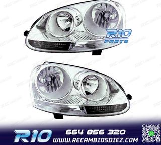 FAROS PARA VOLKSWAGEN VW GOLF V 03-08 JETTA III 05-10