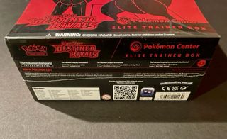 Pokémon Scarlet & Violet Destined Rivals etb