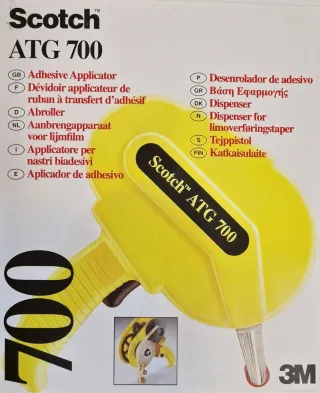 Scotch ATG 700 Aplicador Adhesivo doble cara