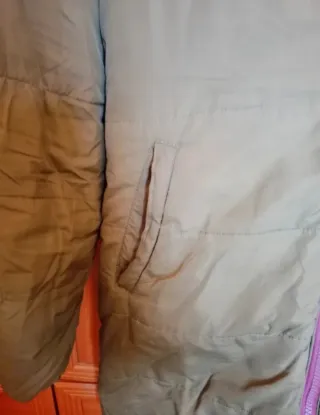 Abrigo Desigual Reversible Multicolor