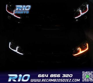 FAROS VOLKSWAGEN VW GOLF 6 08-13 LOOK GTI GOLF 7 DINAMICOS