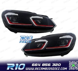 FAROS VOLKSWAGEN VW GOLF 6 08-13 LOOK GTI GOLF 7 DINAMICOS