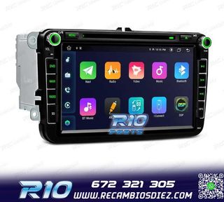 RADIO GPS ANDROID 14 PARA VOLKSWAGEN VW GOLF POLO PASSAT CAD