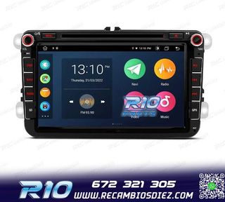 RADIO GPS ANDROID 14 PARA VOLKSWAGEN VW GOLF POLO PASSAT CAD
