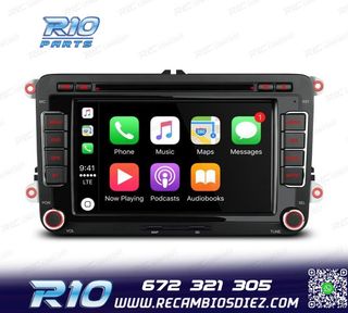 RADIO GPS ANDROID 13 PARA VOLKSWAGEN VW SEAT SKODA TOURAN 7"