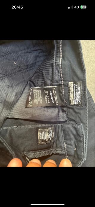 Pantaloncini Sorbino Neri Taglia 52