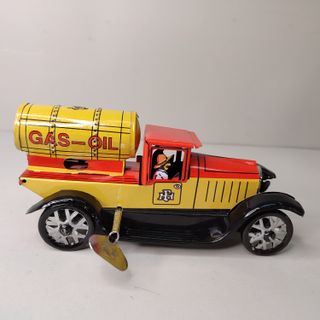 Camión Gas Oil Paya Hojalata Antiguo