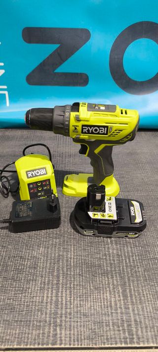Taladro percutor inalámbrico RYOBI de 18 V