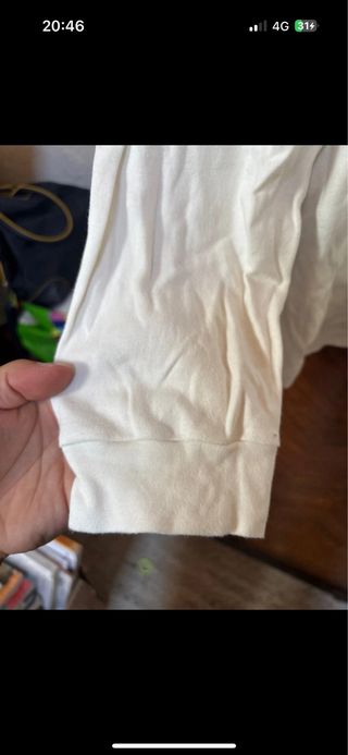 Maglietta maniche lunghe con fiori L