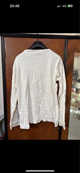 Maglietta maniche lunghe con fiori L