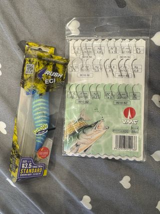 Kit Pesca Trucha Señuelos y Anzuelos